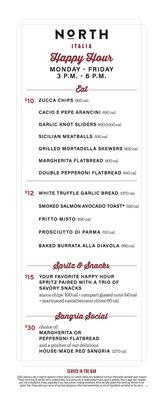 Menu photo 3 North Italia Irvine, CA Menu photo 3 North Italia Irvine, CA