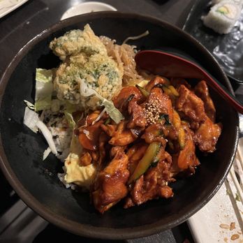 Sen Dai Sushi - Spicy Pork & Egg Bowl - Japanese Near Me - Milpitas, California Sen Dai Sushi - Spicy Pork & Egg Bowl - Japanese Near Me - Milpitas, California