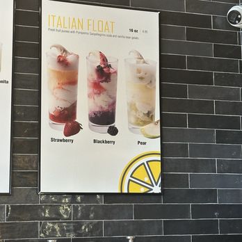Pizzeria Limone - Italian Float Blackberry - I devoured it before I could take a pic! - Pizza Near Me - Cottonwood Heights, Utah