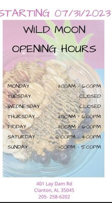 Menu photo 1 Wild Moon Boba & Bowls Clanton, AL Menu photo 1 Wild Moon Boba & Bowls Clanton, AL