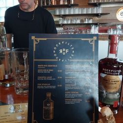 RockFilter Distillery - More menu