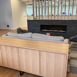 Memorial Blood Centers - Duluth Donor Center - Keep warm and cozy by our fireplace before and after your blood donation!