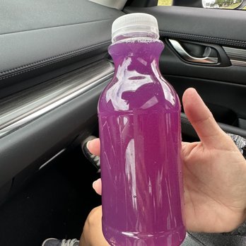 The Herbal Farmercy - Lavender lemonade - good but too sweet for me - Vegan Near Me - Greenville, South Carolina
