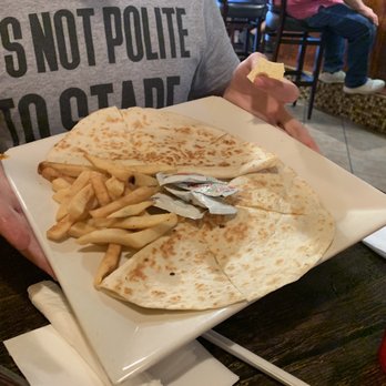 Mesquite Mexican Grill & Bar - Two quesadillas with fries - Mexican Near Me - Jackson, Georgia Mesquite Mexican Grill & Bar - Two quesadillas with fries - Mexican Near Me - Jackson, Georgia