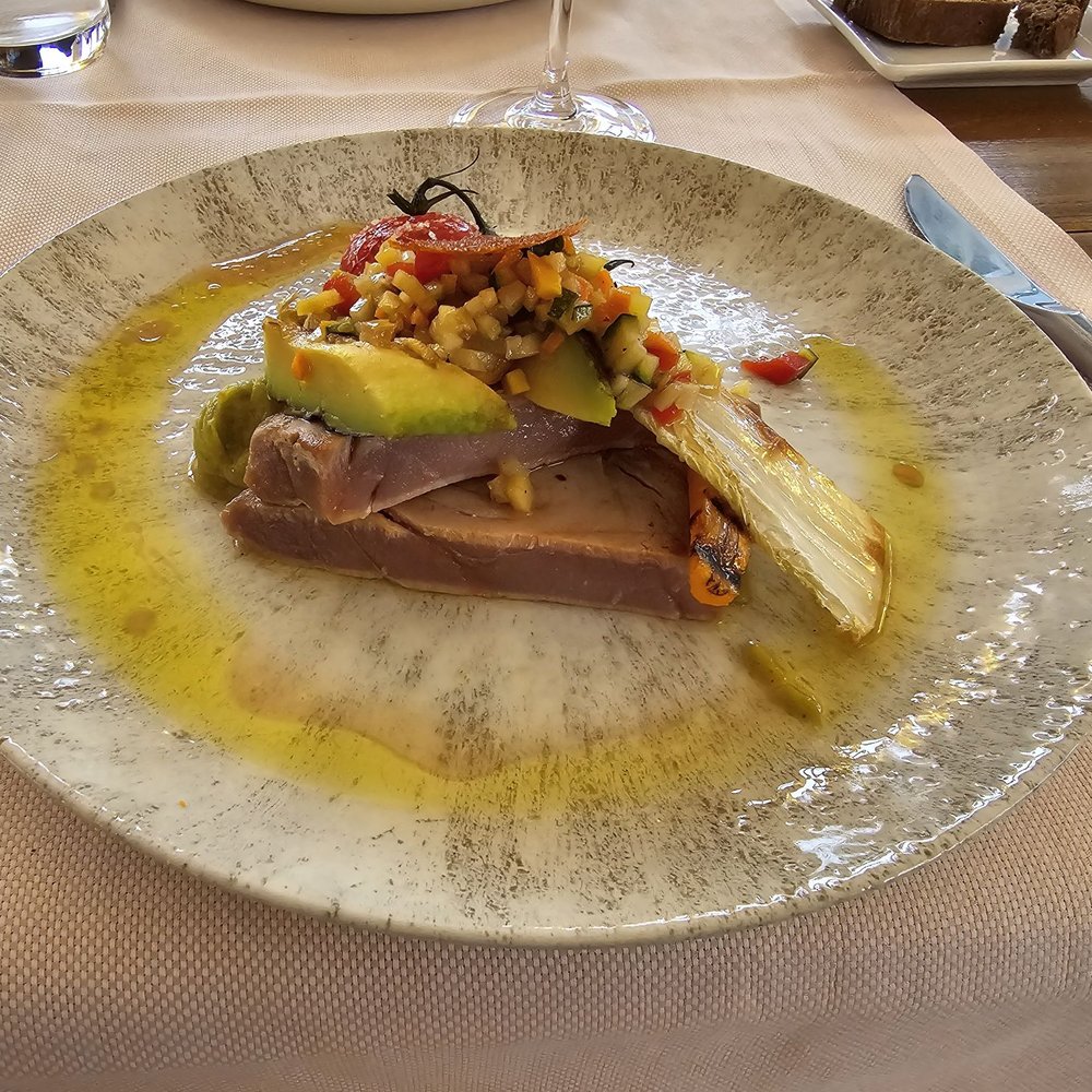 Hôtel du Tumulus - Ahi tuna with avocado - Hotels Near Me - Carnac Cedex, 56