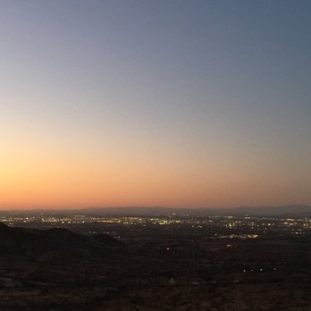 Dobbins Lookout - Sunset over Phoenix - Landmarks & Historical Buildings Near Me - Phoenix, Arizona