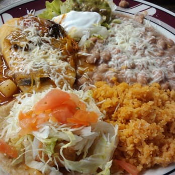 Las Marias - combo #1 chile rellano and taco (chicken) w/rice and beans - Mexican Near Me - Monrovia, California Las Marias - combo #1 chile rellano and taco (chicken) w/rice and beans - Mexican Near Me - Monrovia, California