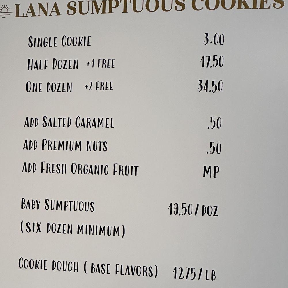 Solana Sumptuous Cookies - Cookie pricing - Bakeries Near Me - Solana Beach, California Solana Sumptuous Cookies - Cookie pricing - Bakeries Near Me - Solana Beach, California