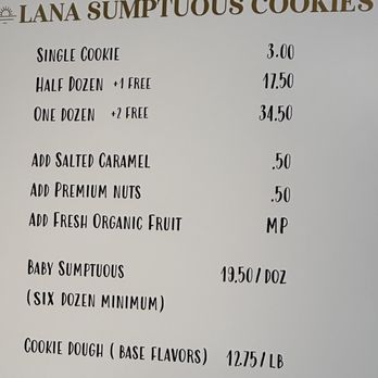 Solana Sumptuous Cookies - Cookie pricing - Bakeries Near Me - Solana Beach, California Solana Sumptuous Cookies - Cookie pricing - Bakeries Near Me - Solana Beach, California