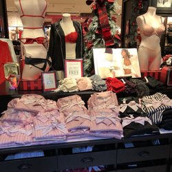 Victoria's Secret & PINK - Front store display with sale items.