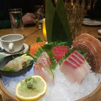 Roka Akor - Chicago - Sashimi 5 kinds (we upped the amount to four per kind for an additional 1/3 of the price) - Sushi Bars Near Me - Chicago, Illinois
