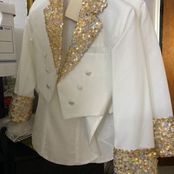 All Bodies Tailoring - Tailored and sequin embellished tuxedo coats