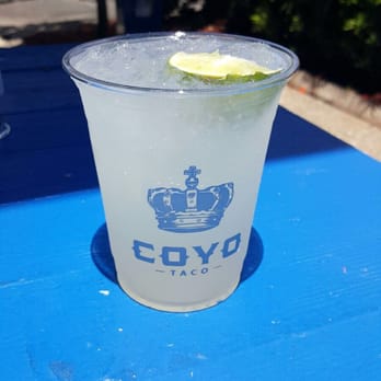Coyo Taco - Goes perfect with your taco just for $7.00 Their margarita was very strong! - Mexican Near Me - Miami, Florida