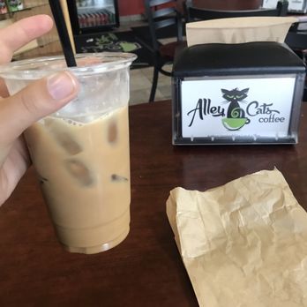 Alley Cats Coffee - Iced Caramella - New American Near Me - Spooner, Wisconsin Alley Cats Coffee - Iced Caramella - New American Near Me - Spooner, Wisconsin