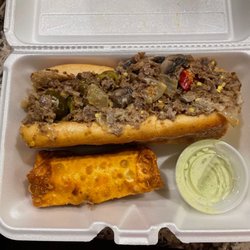 Down South Cheesesteak - Philly and Philly egg roll.