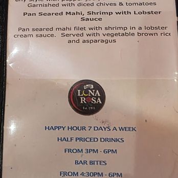 Caffe Luna Rosa - Their brunch specials change, but here is one example. - Italian Near Me - Delray Beach, Florida Caffe Luna Rosa - Their brunch specials change, but here is one example. - Italian Near Me - Delray Beach, Florida