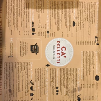 Ca' Pelletti - Menu - Breakfast & Brunch Near Me - Bologna, BO Ca' Pelletti - Menu - Breakfast & Brunch Near Me - Bologna, BO