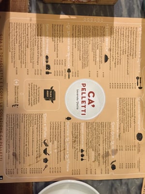 Menu photo 5 Ca' Pelletti Bologna, BO