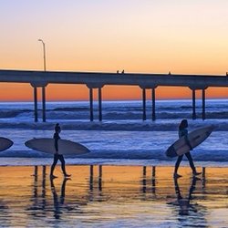 Coastal Cab company - Ocean Beach pier