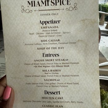 Baires Grill - Brickell - Menu - Bars Near Me - Miami, Florida