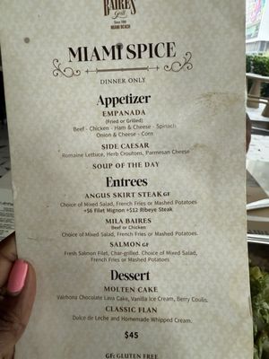Menu photo 3 Baires Grill - Brickell Miami, FL