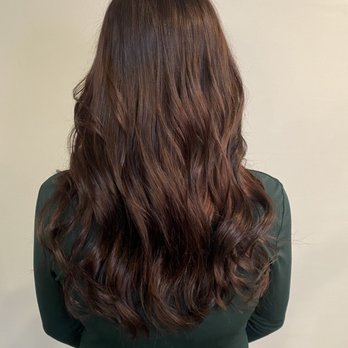 Maribou Salon on Sutter - Back of my hair (After) - Hair Salons Near Me - Folsom, California