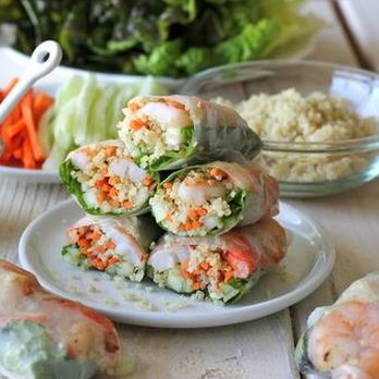 Calvin George, DC - This week we have a delicious recipe we would love for you to try and let us know what you think! Shrimp Quinoa Spring Rolls - Chiropractors Near Me - Addison, Illinois Calvin George, DC - This week we have a delicious recipe we would love for you to try and let us know what you think! Shrimp Quinoa Spring Rolls - Chiropractors Near Me - Addison, Illinois