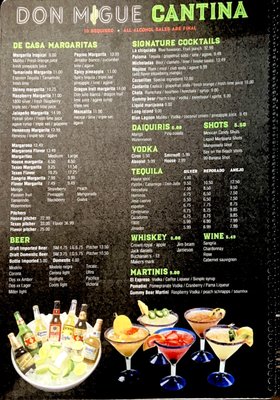 Menu photo 3 Don Migue Mexican Cuisine Florence, AL