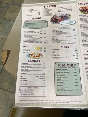 Menu photo 3 Leda's Coney Island Livonia, MI