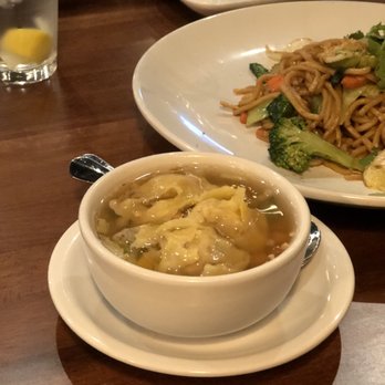 Smiley Thai and Sushi - Cup of wonton soup. - Thai Near Me - Mount Juliet, Tennessee
