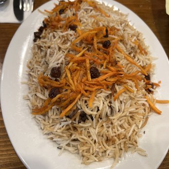 Afghan Choopan Restaurant - Chicken Qabuli Pallaw - Afghan Near Me - Bothell, Washington