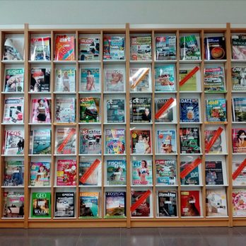 Stadtbibliothek - Auslage Zeitschriften - Libraries Near Me - Braunschweig, NI
