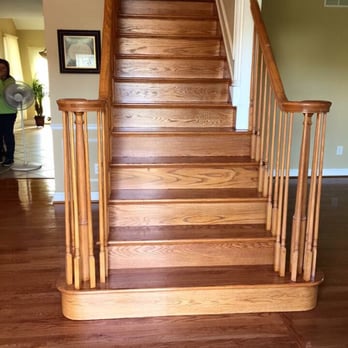 Affordable Floors by David Robinson - a wooden staircase leading to the second floor - Flooring Near Me - Clayton, New Jersey Affordable Floors by David Robinson - a wooden staircase leading to the second floor - Flooring Near Me - Clayton, New Jersey