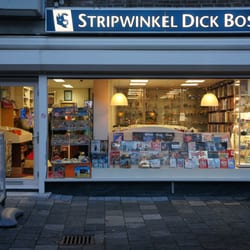 Stripwinkel Dick Bos - Vooraanzicht Dick Bos