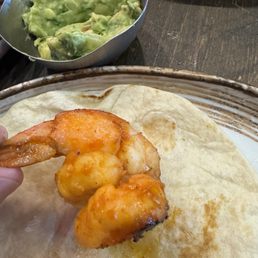 You can just see how crisp and fresh the shrimp is You can just see how crisp and fresh the shrimp is