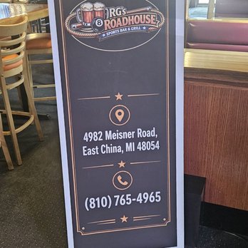 RG's Roadhouse - Sports Bars Near Me - China Township, Michigan RG's Roadhouse - Sports Bars Near Me - China Township, Michigan