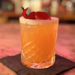 Mexcal Tequila Bar - Aperol passion margarita