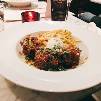 Trattoria by Italian Kitchen - Truffle Spaghetti and Meatballs - Italian Near Me - Burnaby, British Columbia Trattoria by Italian Kitchen - Truffle Spaghetti and Meatballs - Italian Near Me - Burnaby, British Columbia