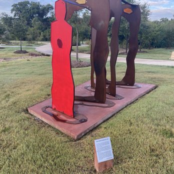 Elements At Viridian - One of many sculptures around the walk ways - Community Centers Near Me - Euless, Texas Elements At Viridian - One of many sculptures around the walk ways - Community Centers Near Me - Euless, Texas
