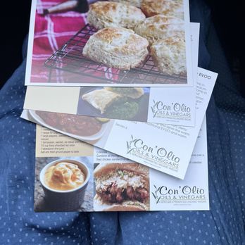 Con' Olio Oils & Vinegars - Recipe cards - Olive Oil Near Me - Bee Cave, Texas Con' Olio Oils & Vinegars - Recipe cards - Olive Oil Near Me - Bee Cave, Texas