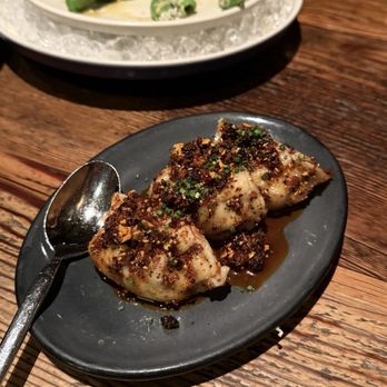 Rich Table - Beef dumplings + snap peas - New American Near Me - San Francisco, California