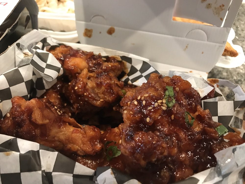 Food from The Hub Asian Food Hall