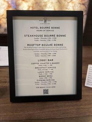Menu photo 6 Steakhouse Bourre Bonne Louisville, KY Menu photo 6 Steakhouse Bourre Bonne Louisville, KY