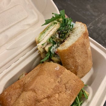 Caffé D'arte - Chicken caprese sandwich - came w a bag of chips - Coffee Roasteries Near Me - Seattle, Washington