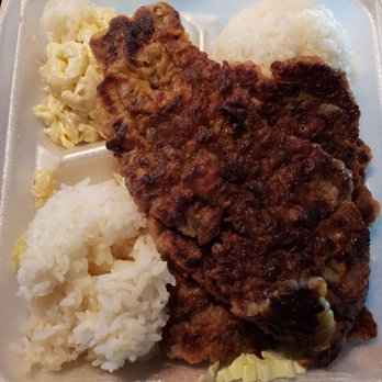Cupies Maui - Breaded Teriyaki Plate $11.50 - Fast Food Near Me - Kahului, Hawaii