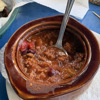 Art’s Place - Bowl of Mamas chili-  Perfect - American Near Me - Kitty Hawk, North Carolina