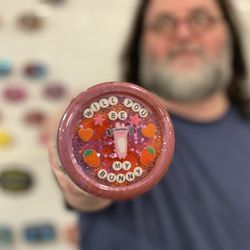 Ugly Baby - Shower Art is waterproof art to hang in your shower with a suction cup.