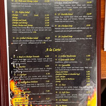 Parrilla Loca - Menu - A La cart etc - Mexican Near Me - Hope Hull, Alabama Parrilla Loca - Menu - A La cart etc - Mexican Near Me - Hope Hull, Alabama