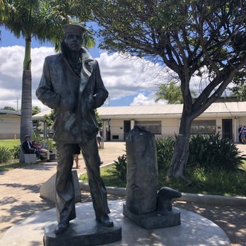 Pearl Harbor - Lone Sailor statue. - Visitor Centers Near Me - Honolulu, Hawaii
