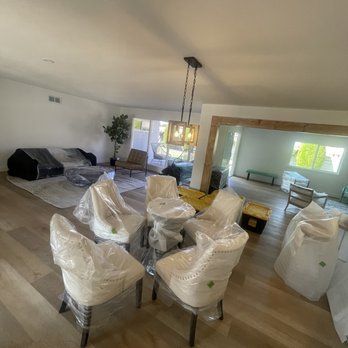 BZ Moving - Living room  Furniture staging company - Movers Near Me